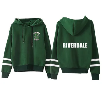 Naujas Mados Riverdale Hoodie Palaidinės Pietų Pusėje Žalčių Streetwear Viršūnių Pavasario Hoodies Moterų Gobtuvu Harajuku Kawaii Viršūnės