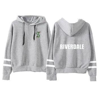 Naujas Mados Riverdale Hoodie Palaidinės Pietų Pusėje Žalčių Streetwear Viršūnių Pavasario Hoodies Moterų Gobtuvu Harajuku Kawaii Viršūnės