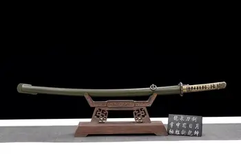 Rankų Darbo Aštrių Kariuomenės 98 Tipo Japonų Kardas, Kalavijas Tvirtas Spyruoklinio Plieno Ašmenys Samurai Katana Full Tang