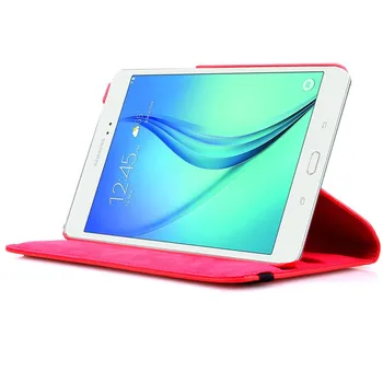 Apversti Tablet Case for Samsung Galaxy Tab S2 9.7 T810 T813 T815 Atveju 360 Sukimosi Stovo Dangtelis skirtas Samsung S2 9.7 T810 360 Atveju