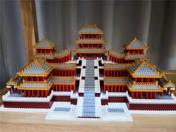 5184P Pasaulio Architektūros Didžiosios Čin Imperijos Epang Palace 3D Modelį 