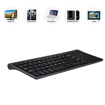 Zienstar 2.4 G Bevielio Mini Klaviatūra su Touchpad ir Numpad Windows KOMPIUTERIO,Nešiojamojo kompiuterio, 