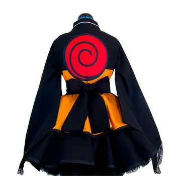 De Trajes Naruto Cosplay traje de Anime Naruto para hombre Rodyti de trajes dibujos animados japoneses Naruto abrigo Viršų suknelė