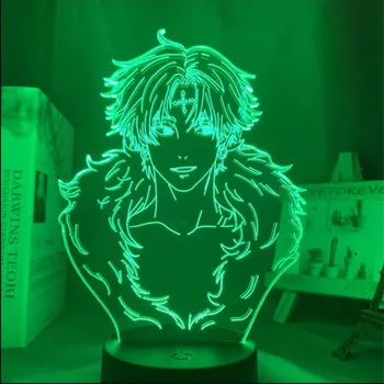 CHROLLO LUCILFER Pav Anime LED Nakties Šviesos Hunter X Hunter Vaikų Nightlamp 3d Šviesos Miegamasis Dekoro Dovanos Vaikams