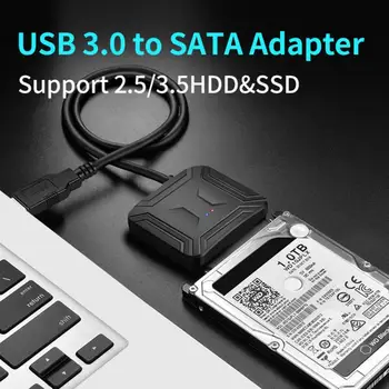 Dėl SATA USB Adapteris, USB 3.0-2.0 Prie Sata 3 Laidas Konverteris Cabo Už 2.5 3.5 HDD SSD Kietąjį Diską Sata Į USB Adapterio Kabelis
