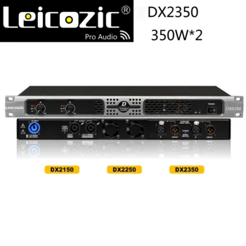 Leicozic DX2350 1u-vairo stiprintuvas muzikos stiprintuvo amplificateur professionnel 550W garso stiprintuvo 1u galios stiprintuvo etape