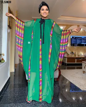 Ilgis 150cm Afrikos Suknelės Moterims Drabužių Dashiki Naujas Šifono Afrikos Drabužių 2019 Aukštos Kokybės Boubou Skraiste Africaine Suknelė