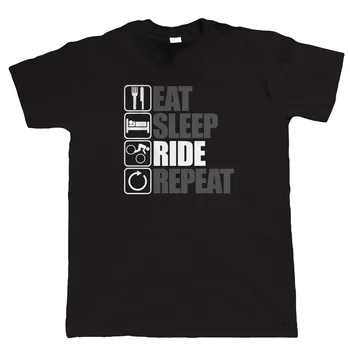 Valgyti, Miegoti Važiuoti Kartoti Kalnų Dviratininkas Marškinėliai - Freeride Singletrack Kalnų Mtb vyrų 2020 Drabužių Tees Atsitiktinis T Shirts