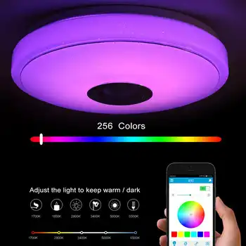 200W Šiuolaikinės RGB LED Lubų Šviesos Namų Apšvietimo WiFi PROGRAMĖLĘ 