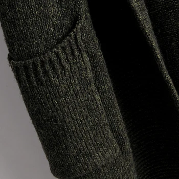 2020 m. rudenį, žiemą, ilga liemenė moterims megztinis be rankovių kietas gobtuvu su kišenėje atsitiktinis outwear moterų kamizelka chaleco mujer