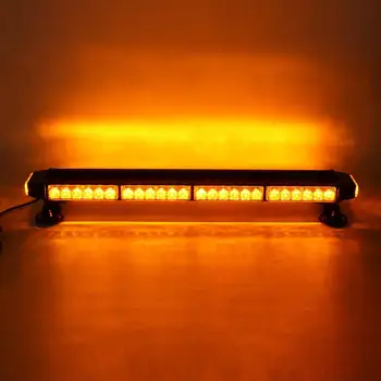 Universalus 54 LED Gintaro Eismo Patarėjas dvipusės Strobe Flash Lempos Šviesos Juostos Įspėjimo Fl=deginimo Singal Šviesos, atsparus Vandeniui