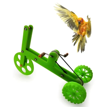Papūga žaislas mokymo dviračių paukščių mokymo reikmenys rekvizitai dviračių mokymo švietimo žaislai, vaikų dovanų