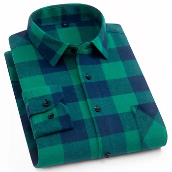 Aoliwen vyrų 2020 Flanelė ilgomis rankovėmis medvilnė palid marškinėliai aukštos kokybės prekės vyrų mados drabužių mygtuką atsitiktinis marškinėliai