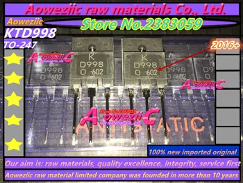 Aoweziic naujas importuotų originalus KTB778 KTD998 Į 3PF garso galios stiprintuvo B778 D998 galia 2SB778 tranzistorius 2SD998