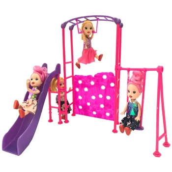 NK 2 Vnt / Set Lėlės Priedai Princesė Mielas Sodo Skaidrių Barbie Lėlės Kelly Lėlės Žaisti Namus, Vaikų Žaislai X006A DZ