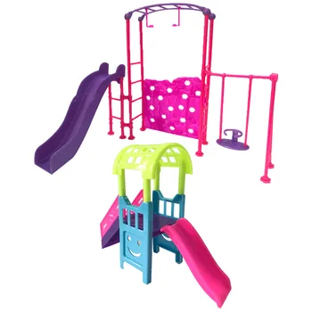 NK 2 Vnt / Set Lėlės Priedai Princesė Mielas Sodo Skaidrių Barbie Lėlės Kelly Lėlės Žaisti Namus, Vaikų Žaislai X006A DZ