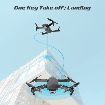 4K Drone RC Tranai su Kamera HD žaislai vaikams Sraigtasparnis Žaislai Vaikams, Suaugusiems, Mini Drone Dron, kaip naujųjų metų dovana VS E58 E520