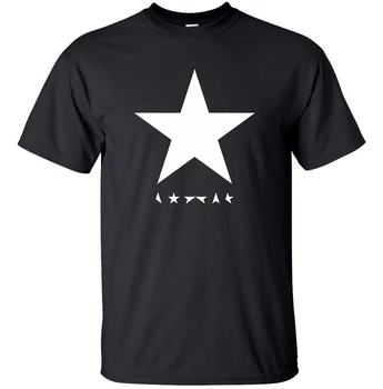 David Bowie Black Star Roko Black Unisex Marškinėliai S - Xxl, Sporto Tee Marškinėliai