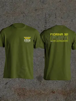 2020 Weyland Yutani Corp Biologinių Ginklų Skyriaus Fiorina 161 Užsienietis FURY Juodas Vyrų T-shirt