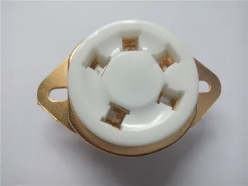 3pcs keramikos vamzdžio laikiklį GZC5-2-G Sėdynės vamzdžio laikiklį aukso padengtą už FU-7 807 FD422 WE272A