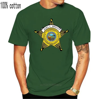 Šerifo Departamentas Marškinėliai. Įkvėptas Populiarios Tv Serialas Banshee Trumpomis Rankovėmis Medvilnė Vyras Tee Viršūnės