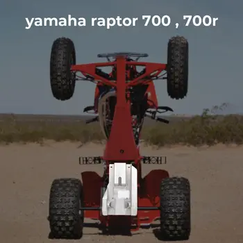 KEMIMOTO ATV Sūpynės Rankos Slydimo Plokštė Yamaha Raptor 700 2006 - 2018 2016 2017